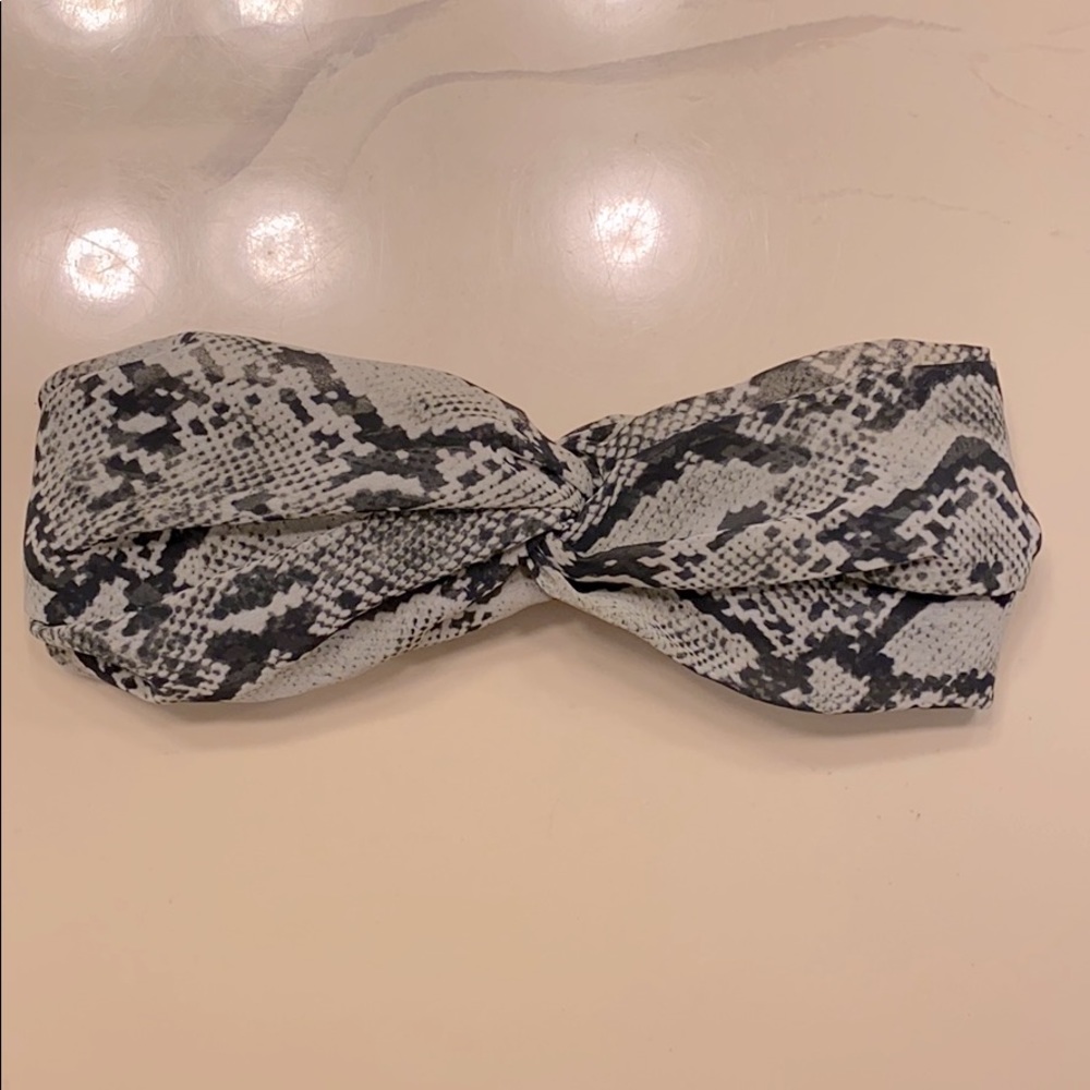Snake Print Headband